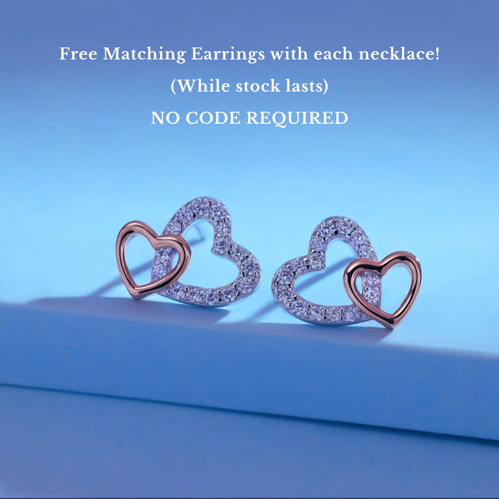 To My Soulmate Forever Love Heart Necklace | Sterling Silver Gift for Her