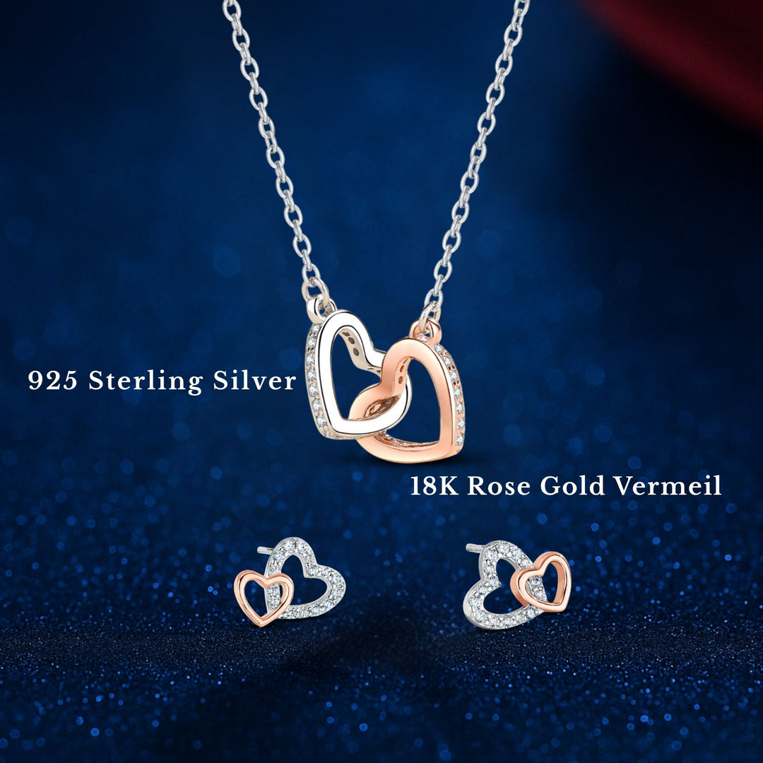 To My Soulmate Forever Love Heart Necklace | Sterling Silver Gift for Her