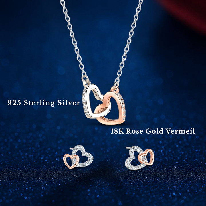 To My Soulmate Forever Love Heart Necklace | Sterling Silver Gift for Her