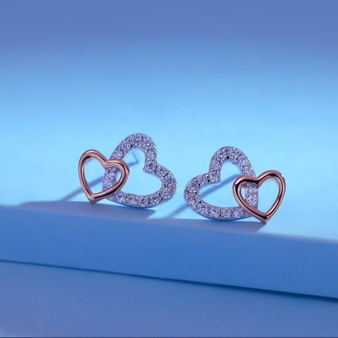 'My Everything' Forever Love Heart Necklace - Sterling Silver.