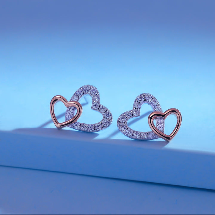 'My Everything' Forever Love Heart Necklace - Sterling Silver.