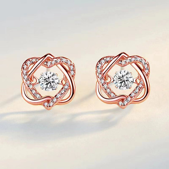 Heartbeat Necklace - Sterling Silver, Rose Gold Vermeil